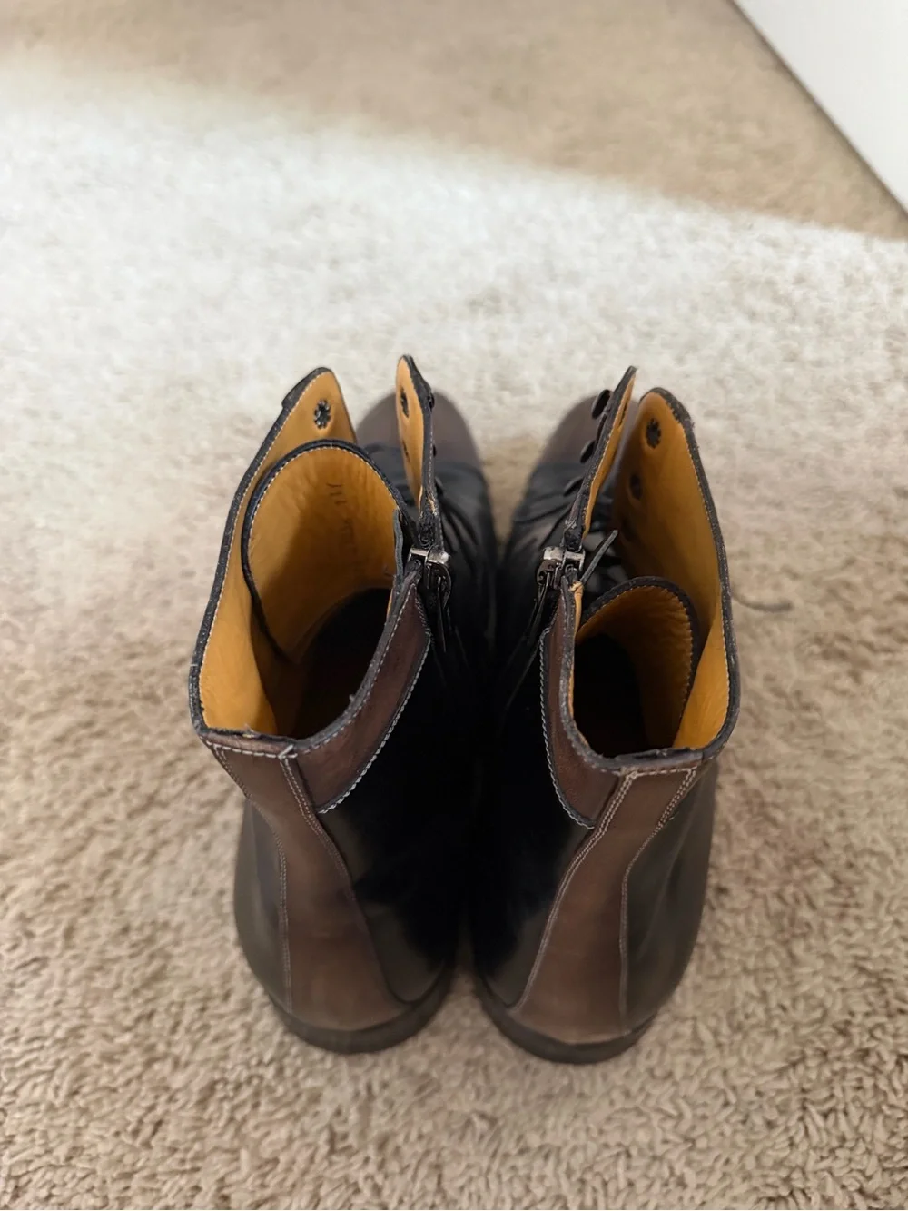 a. testoni real leather